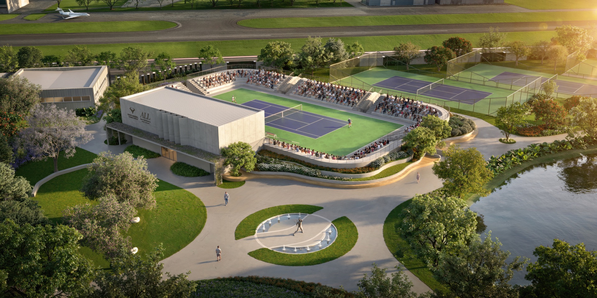 Rafa Nadal Tennis Center no All Resort Club Residence — Porto Belo